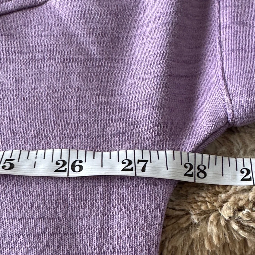 J.Jill Pure Jill Cotton V-Neck Short Sleeve Violet - XL NWT - Picture 4 of 9